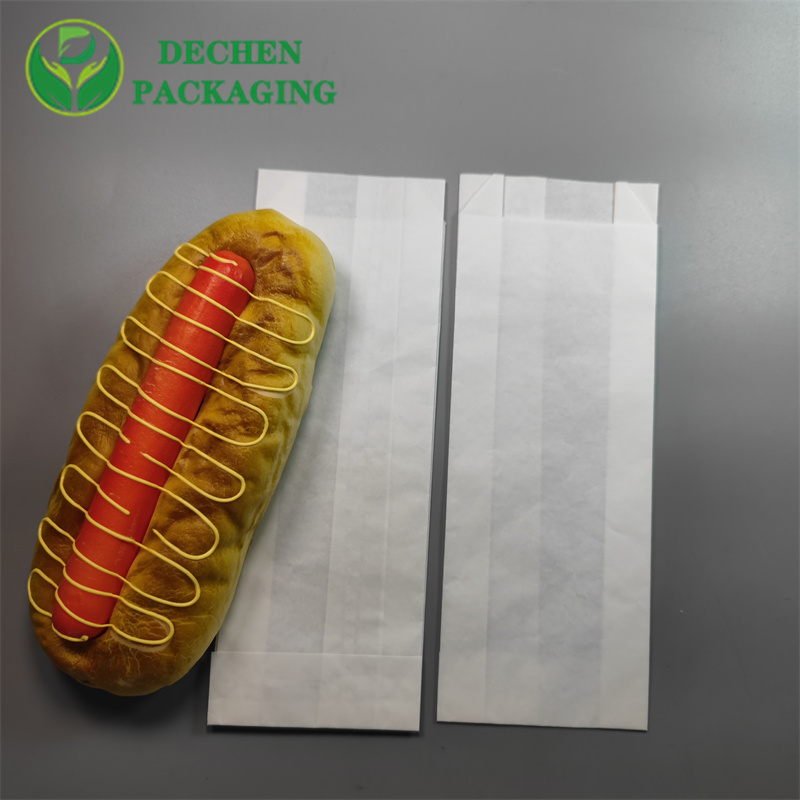 Printed Paper Bags Restaurant Takeaway Kraft Paper Bag Custom Kraft Paper Shopping Food Bag